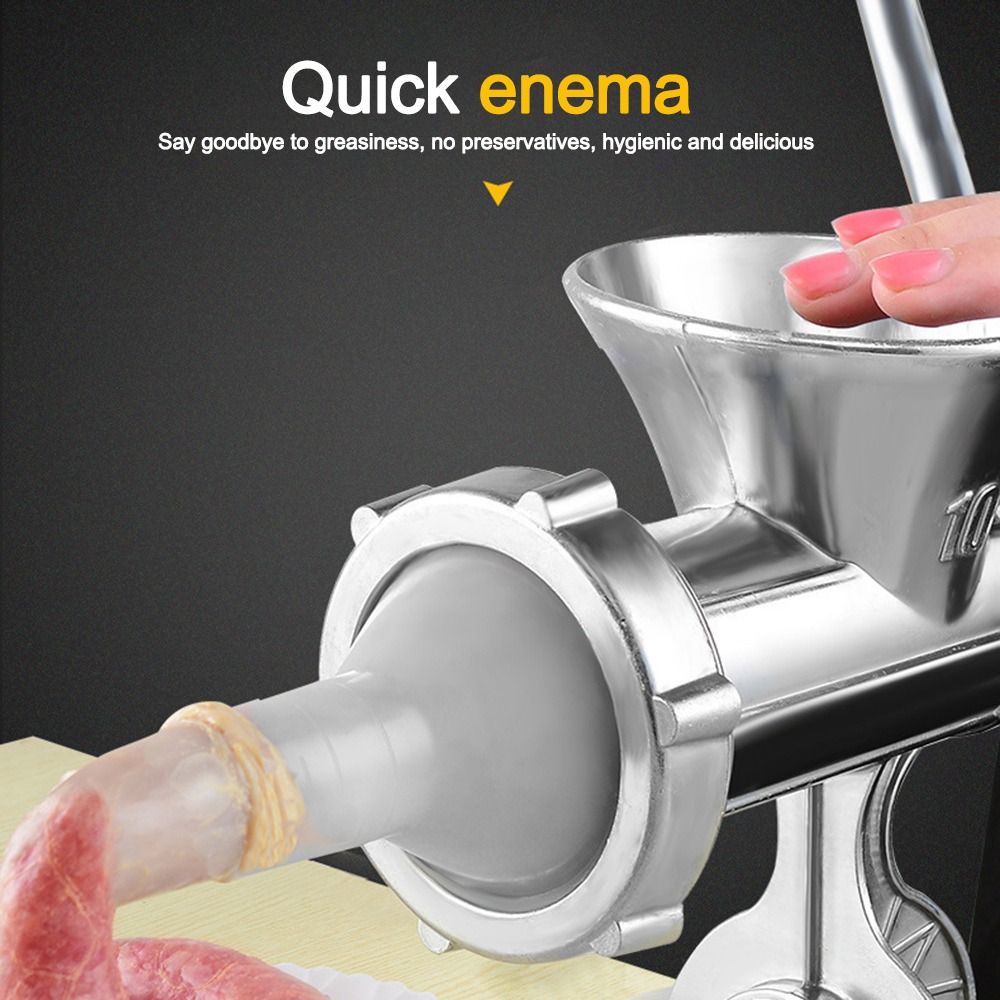 Kitchen Hand Gadgets - Space-Saving Manual Meat Grinder Hand-crank Multifunctional