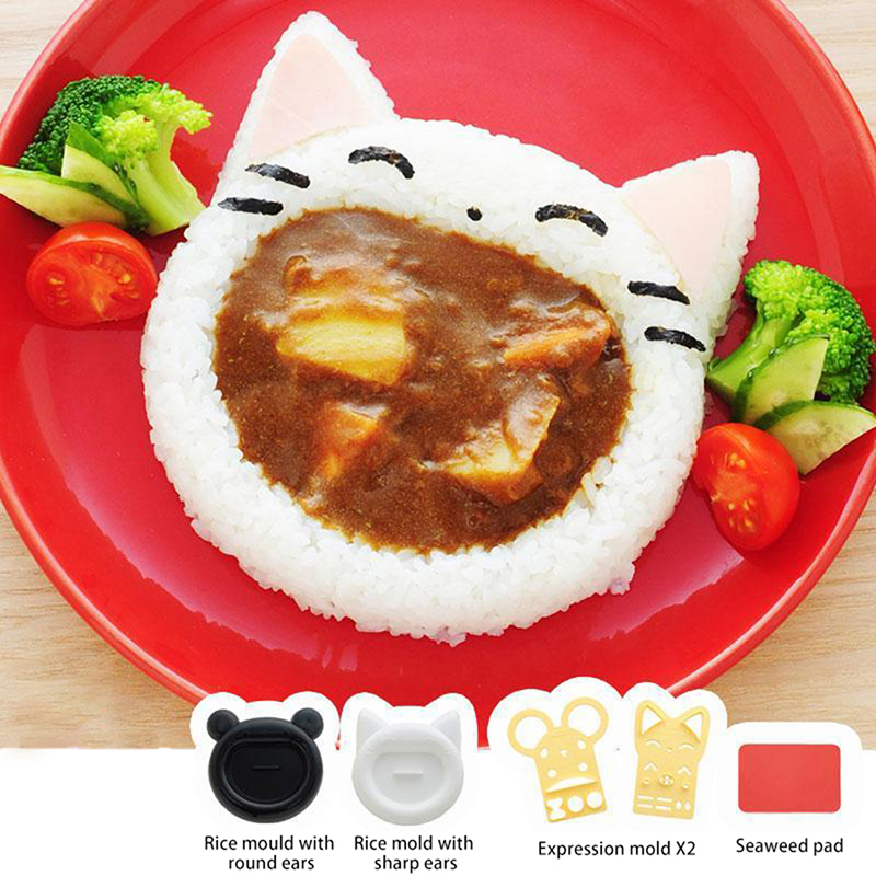 Kitchen Handy Gadgets - 1Pcs Cute Cartoon Cat Bear Sushi