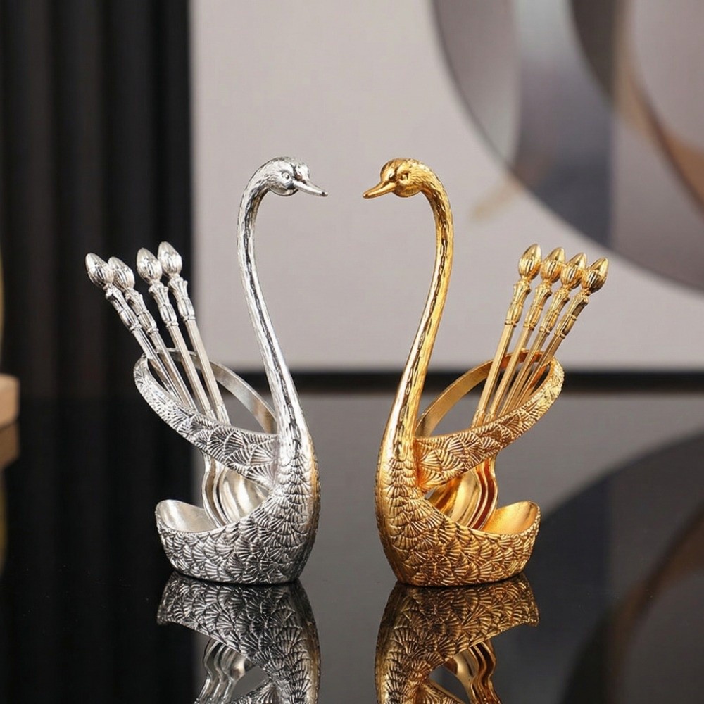 Kitchen Gadgets Luxury - Kitchen Gadgets Elegant Swan Tableware Set