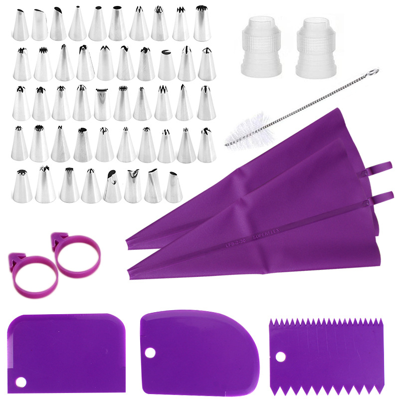 Kitchen Handy Gadgets - Stainless Steel Cake Decorating Nozzle Piping
