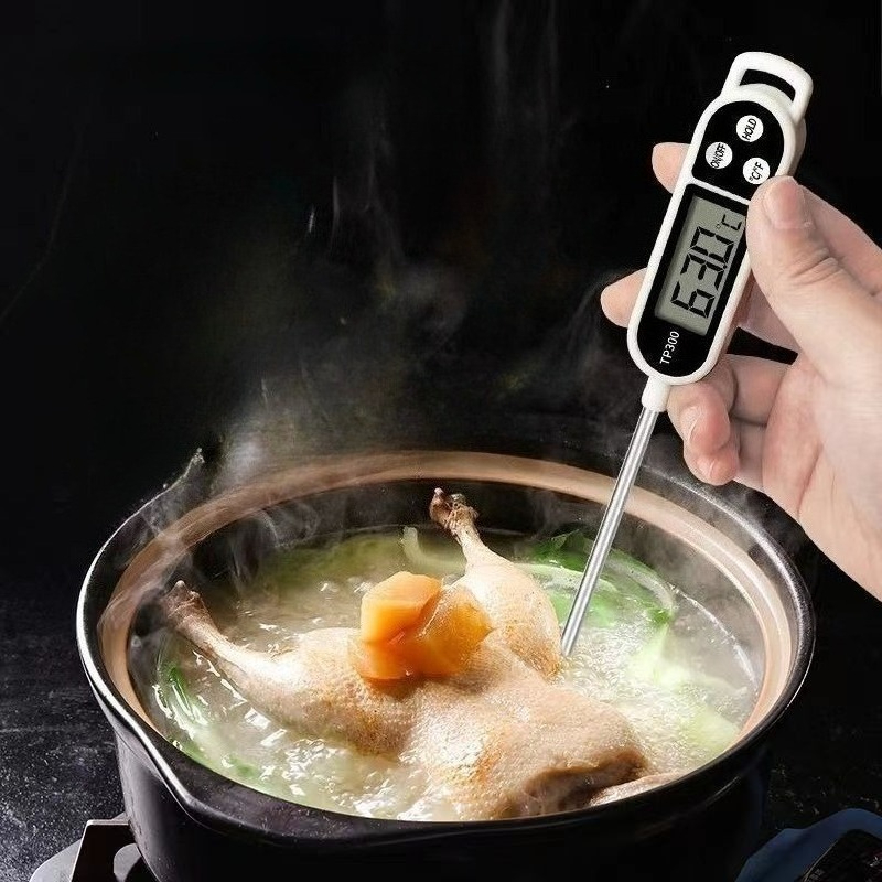Kitchen Gadgets Wholesale - 1Pc Food Thermometer, Kitchen Accessory, Dormitory