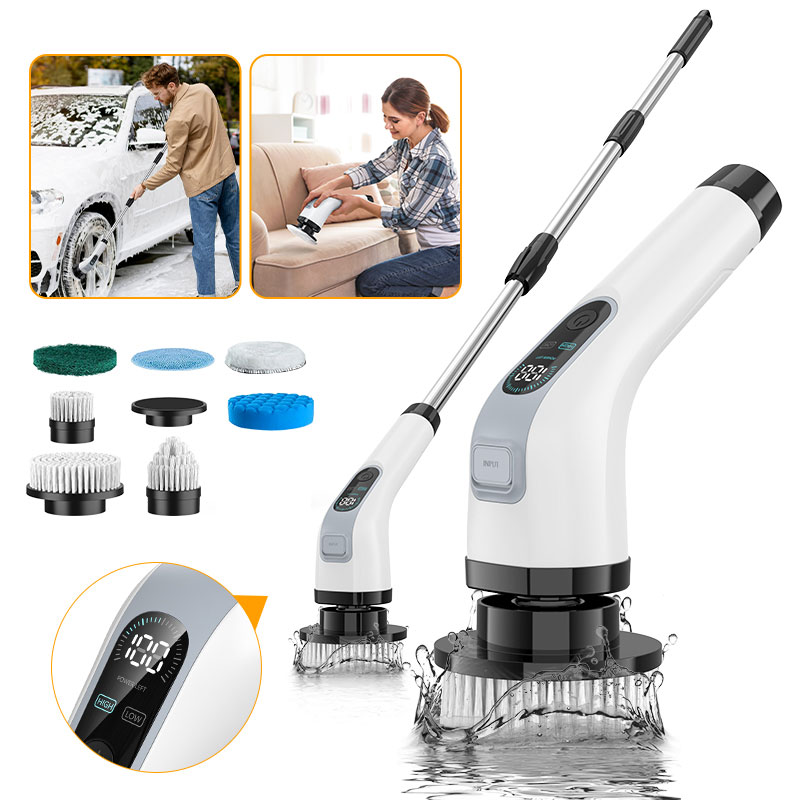 Kitchen Handy Gadgets - Electric Cleaning Brush Cordless Handheld Shower