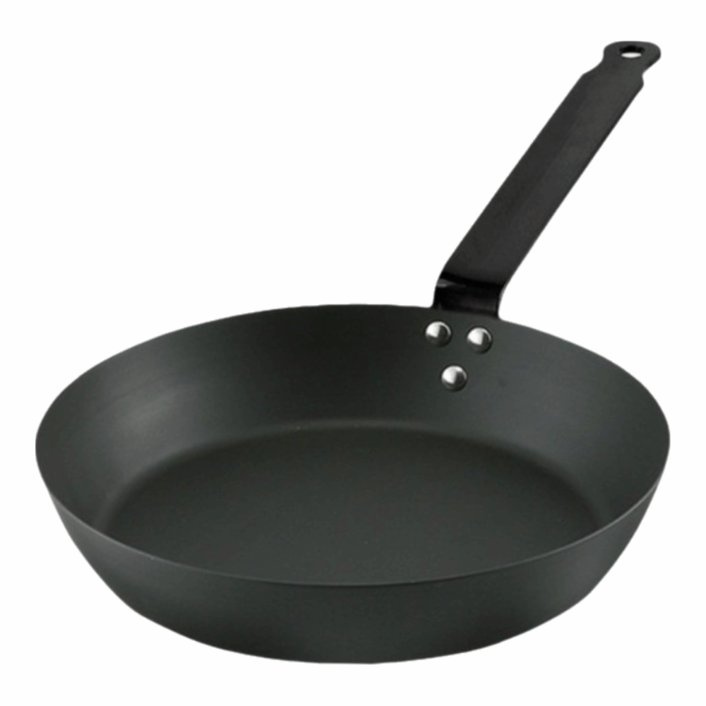 Cast Iron Skillet - Carbon Steel Cast Iron Pan Uncoated