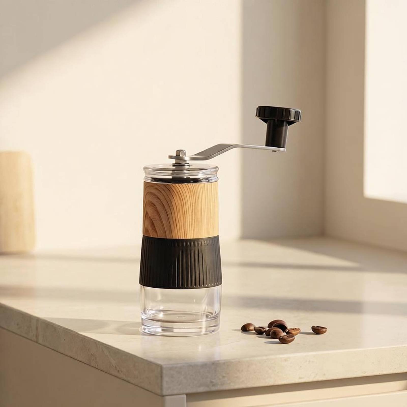 Kitchen Hand Gadgets - Manual Coffee Grinder Uniform Grinding Hand