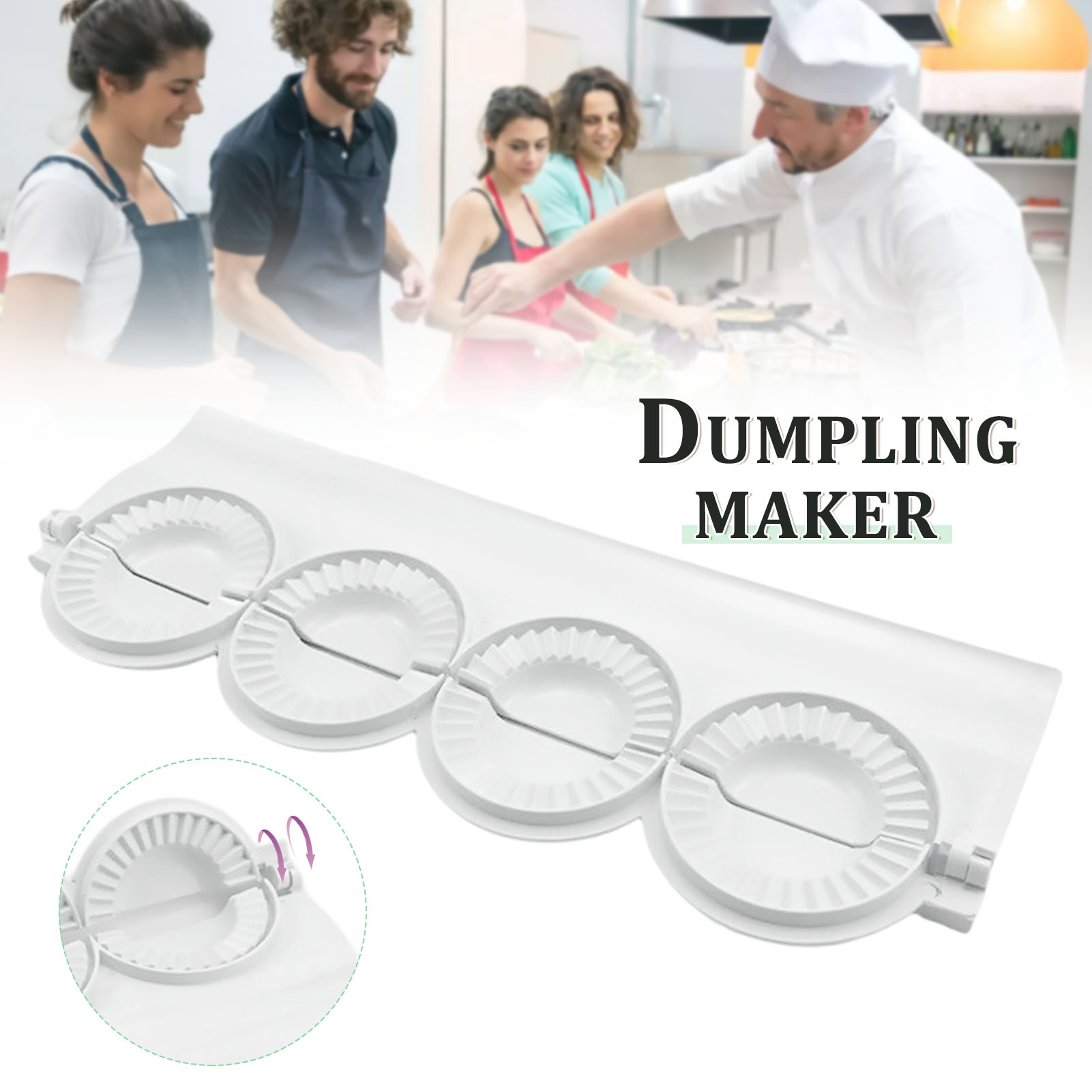 Kitchen Gadgets Ninja - Large Diy Dumpling Mold Dough Press