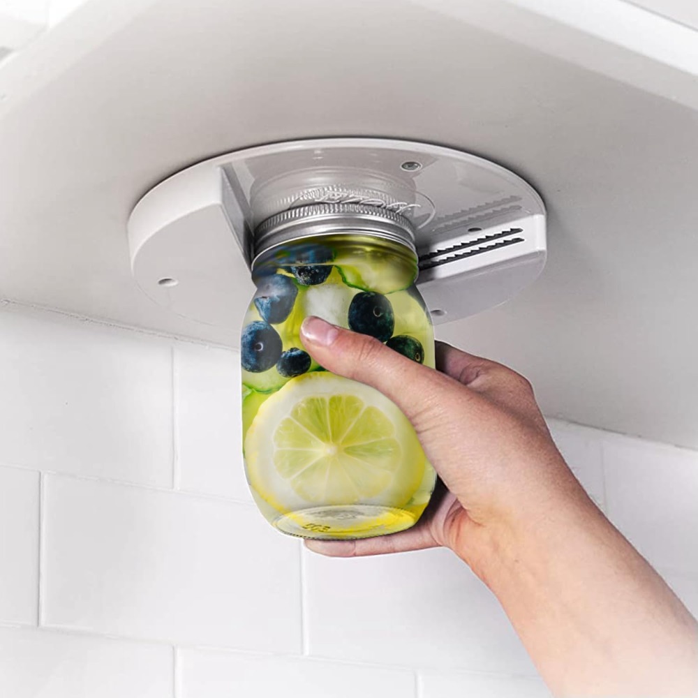 Kitchen Hand Gadgets - 1pc Under Cabinet Jar Openers for