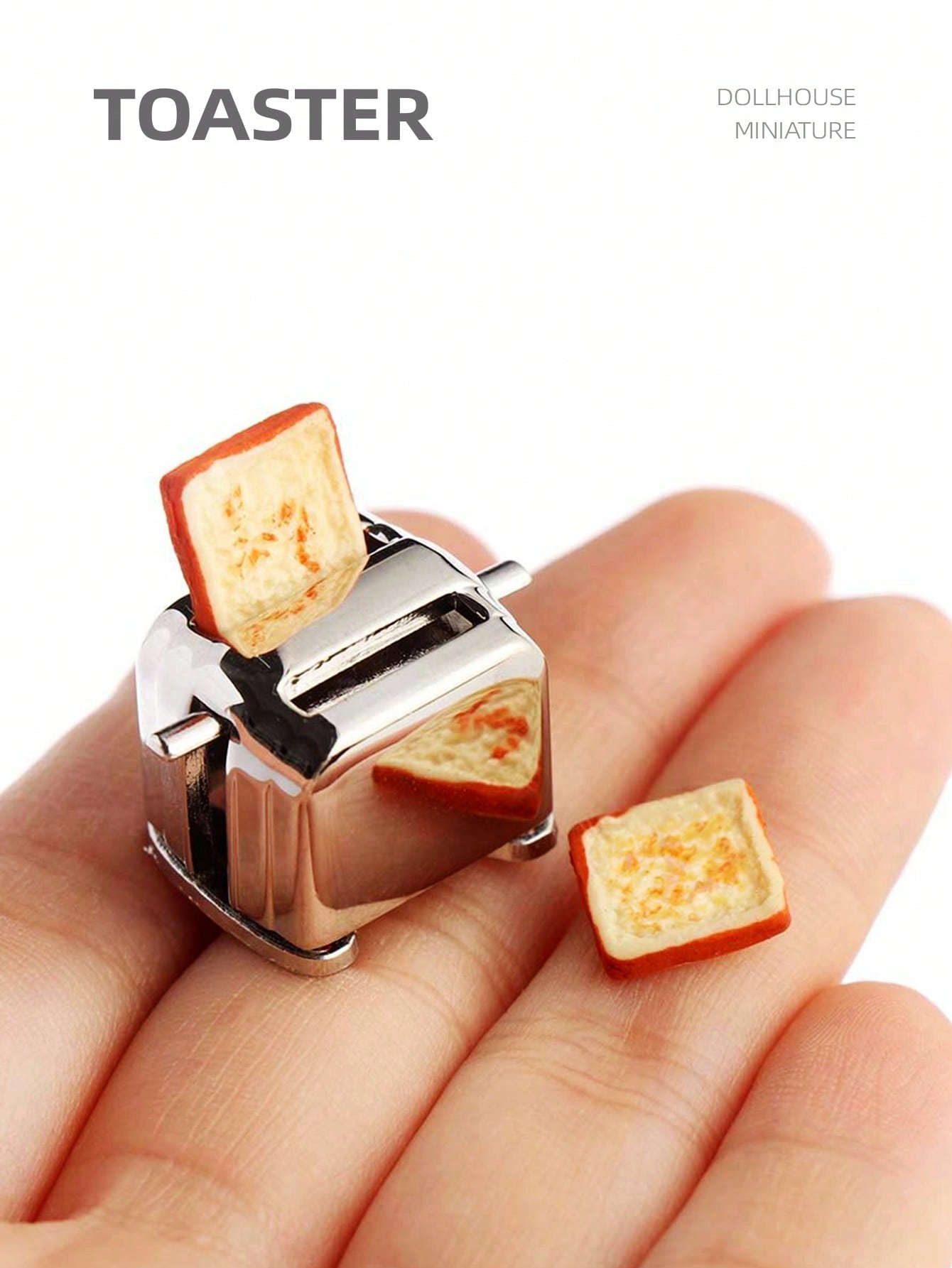 1:12 Dollhouse Miniature Toast - огляд і ціна Kitchen Gadgets Wholesale