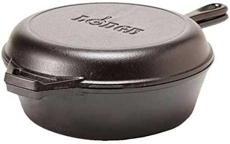 2-in-1 Cast Iron Cookware Set  - огляд і ціна Cast Iron Skillet