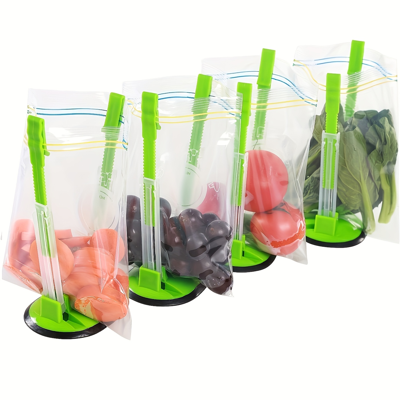 Zipper Bag Holder Plastic Adju - огляд і ціна Kitchen Hand Gadgets
