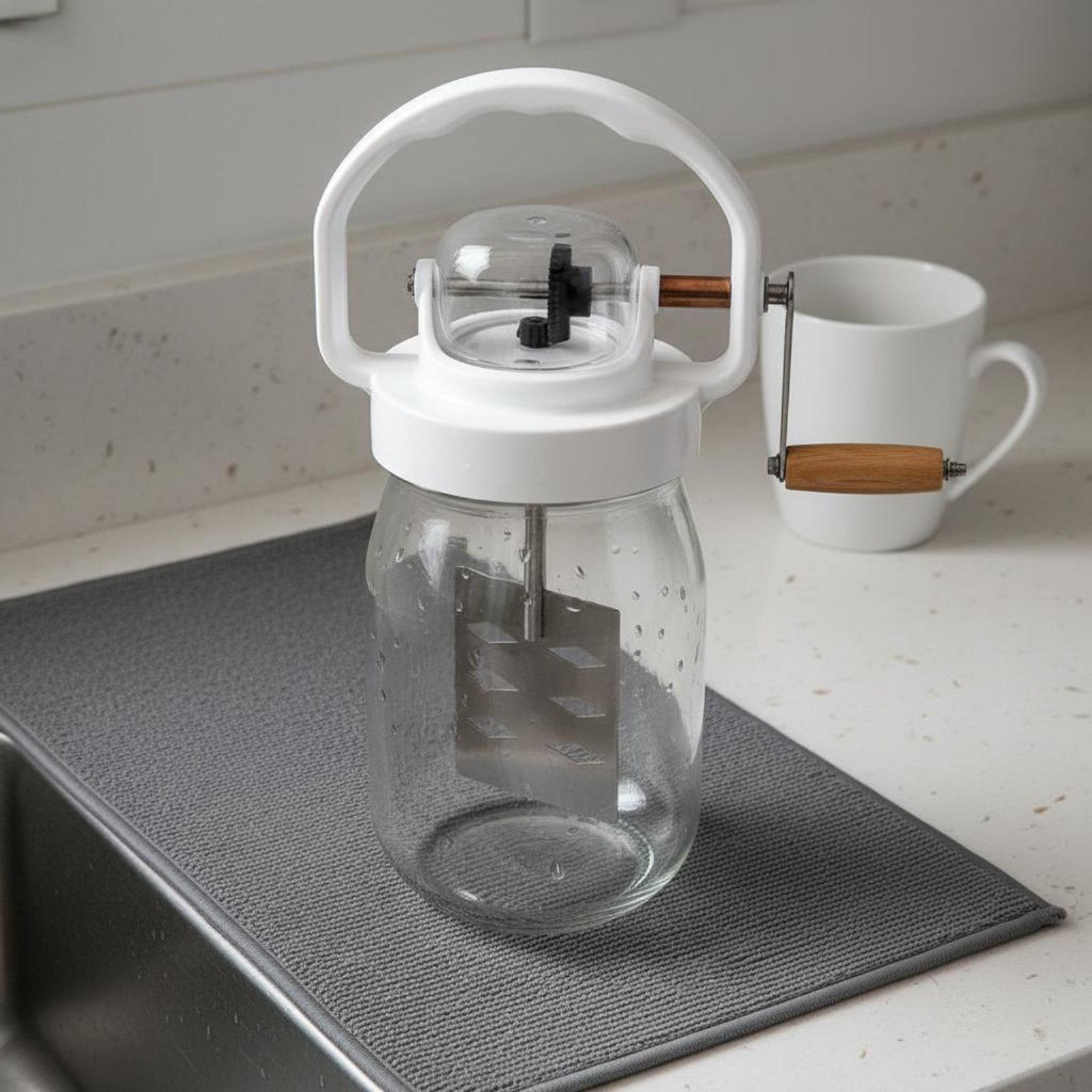 Manual Butter Churner Easy to  - огляд і ціна Kitchen Hand Gadgets