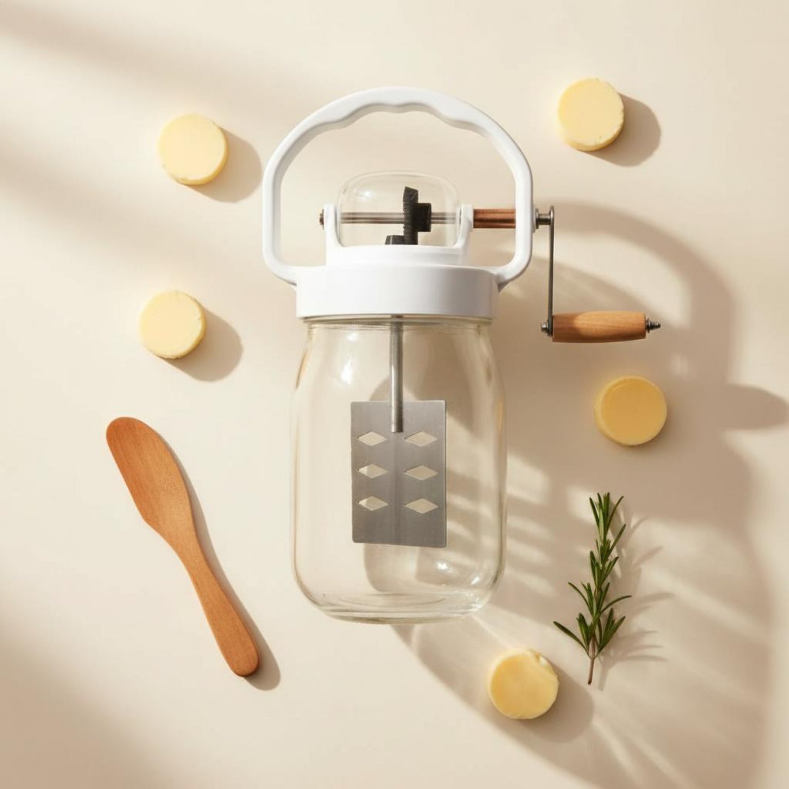 Manual Butter Churner Easy to  - огляд і ціна Kitchen Hand Gadgets