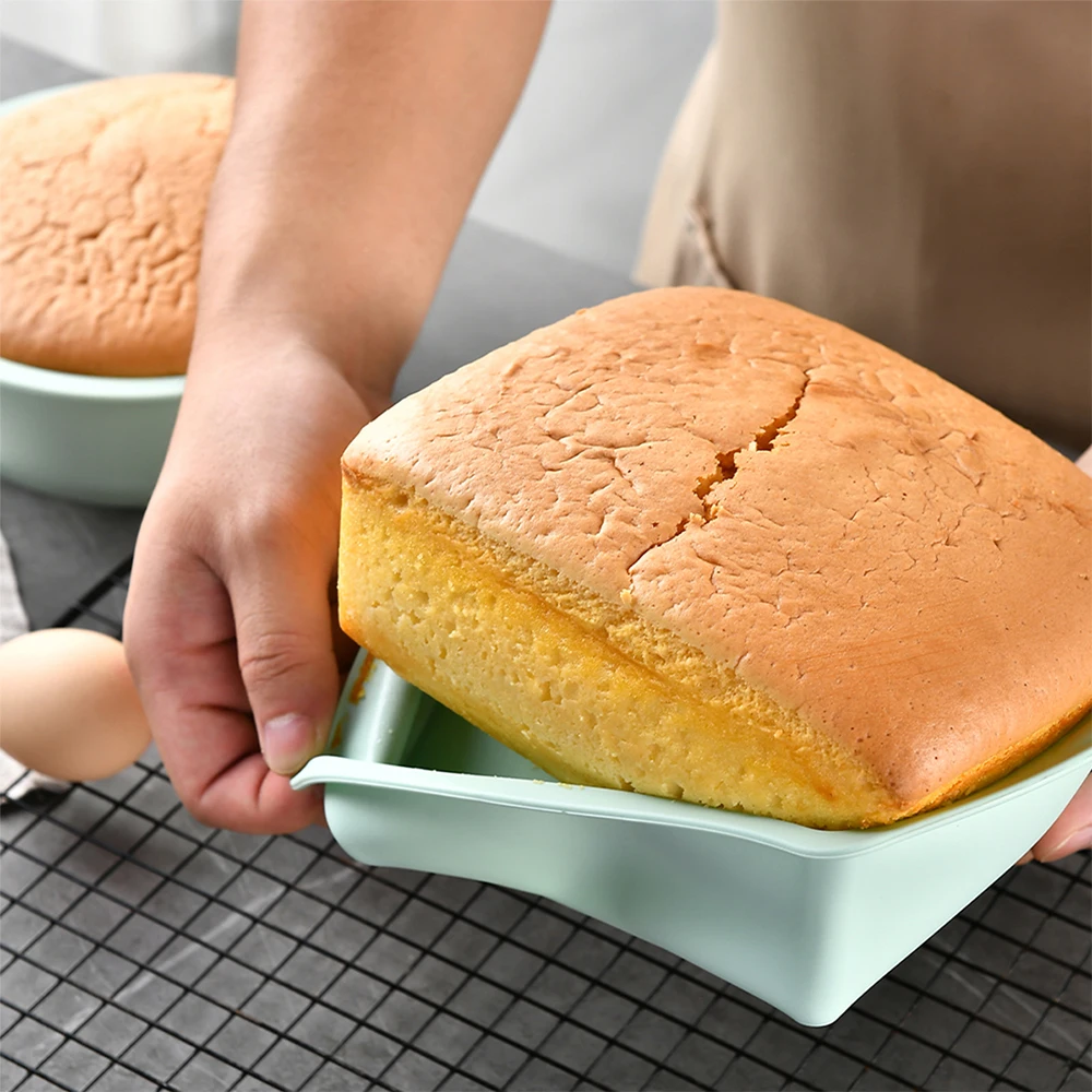 1/4Pcs Silicone Square Cake Mo - огляд і ціна Kitchen Handy Gadgets