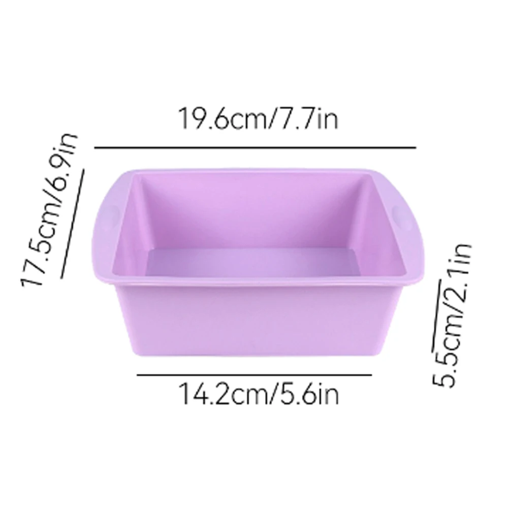 1/4Pcs Silicone Square Cake Mo - огляд і ціна Kitchen Handy Gadgets