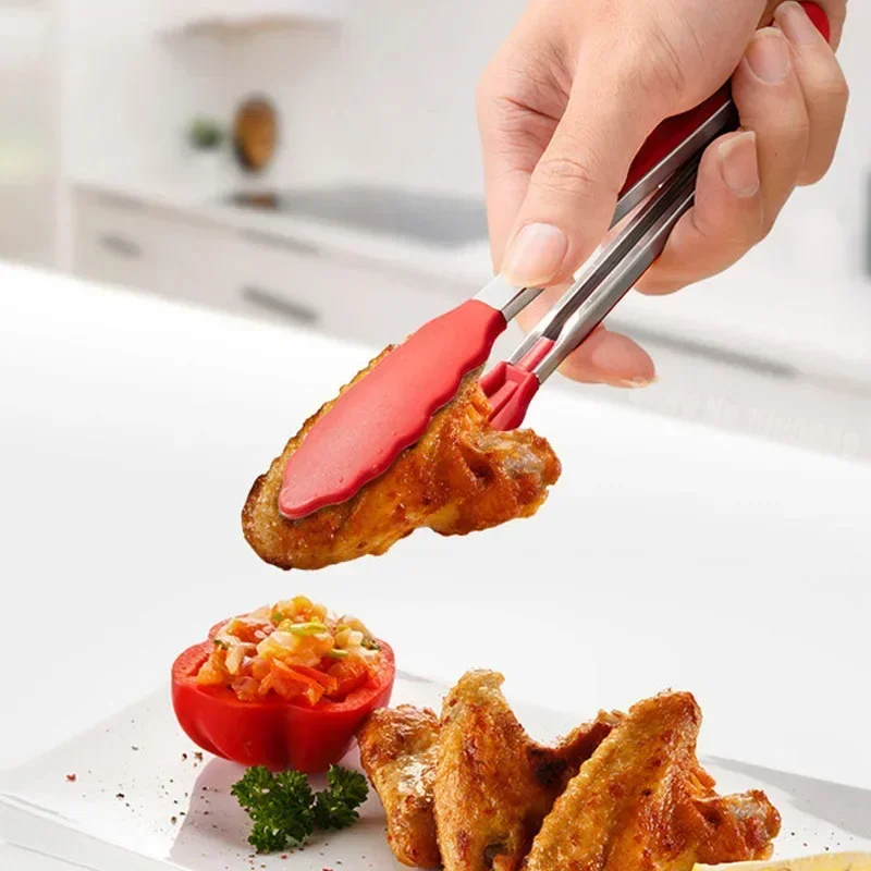 7 Inch Non-Slip Food Tongs Cre - огляд і ціна Kitchen Handy Gadgets