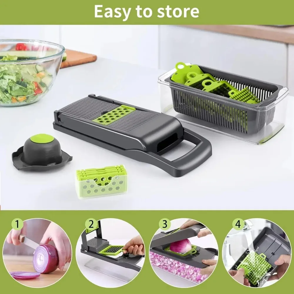 Multifunctional Vegetable Chop - огляд і ціна Kitchen Gadgets Luxury