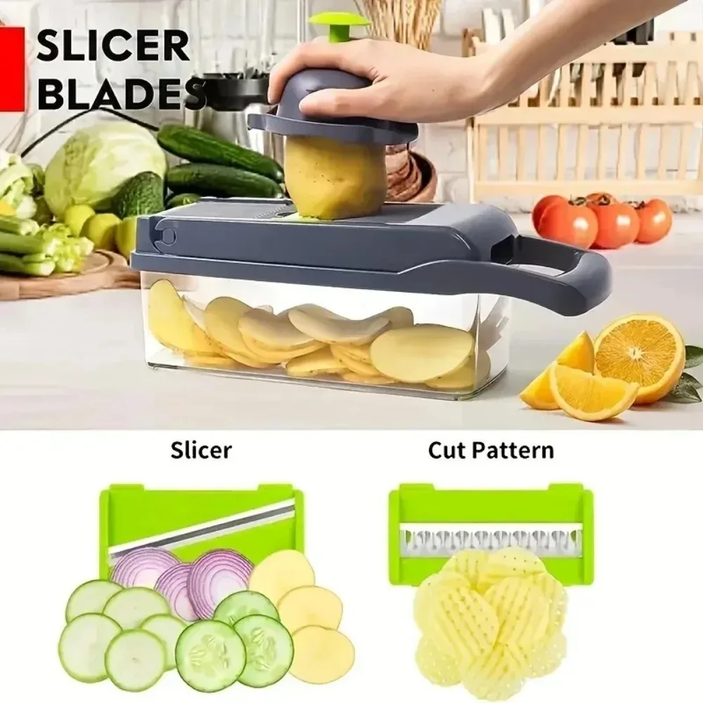 Multifunctional Vegetable Chop - огляд і ціна Kitchen Gadgets Luxury