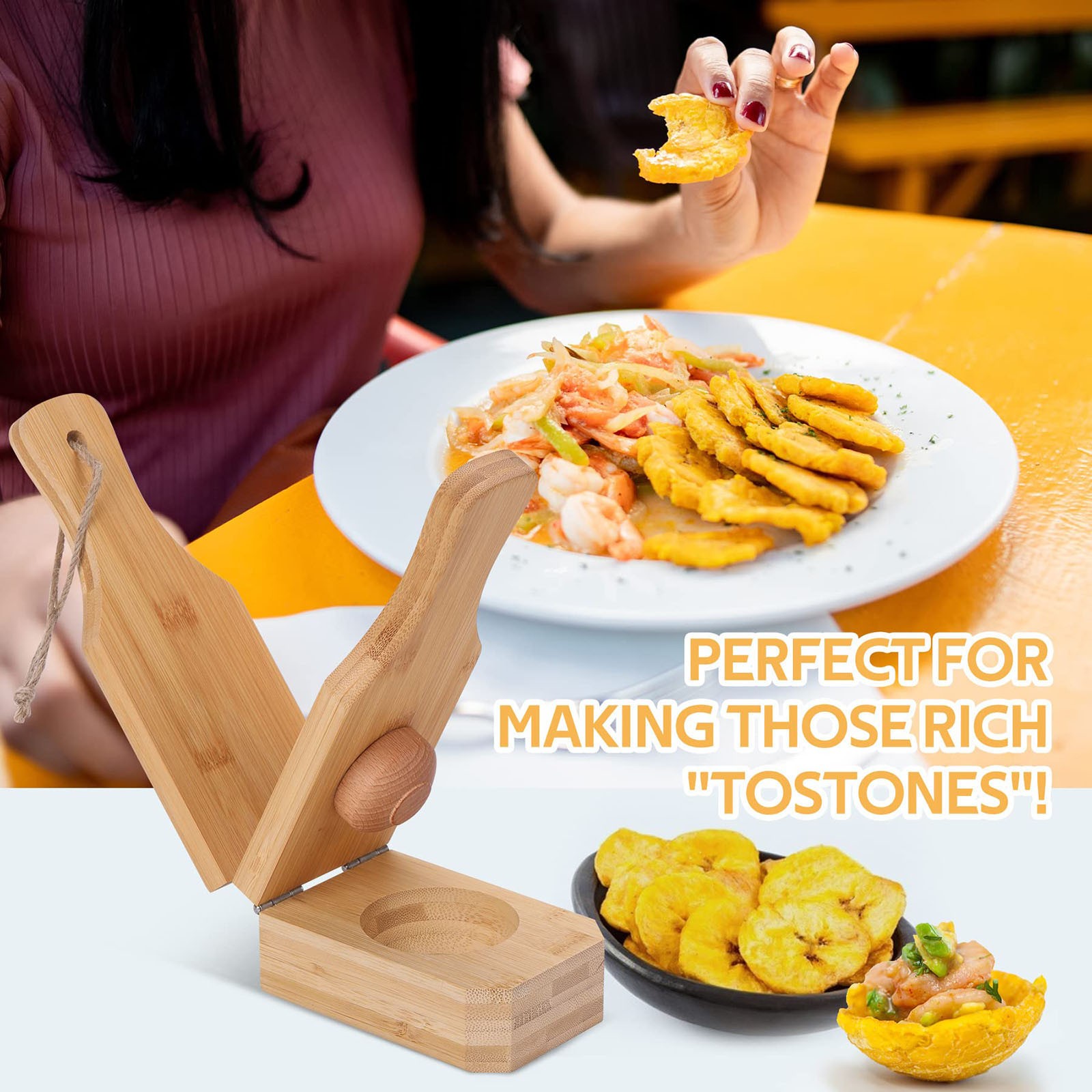 Banana Pancake Maker Hand Pres - огляд і ціна Kitchen Hand Gadgets
