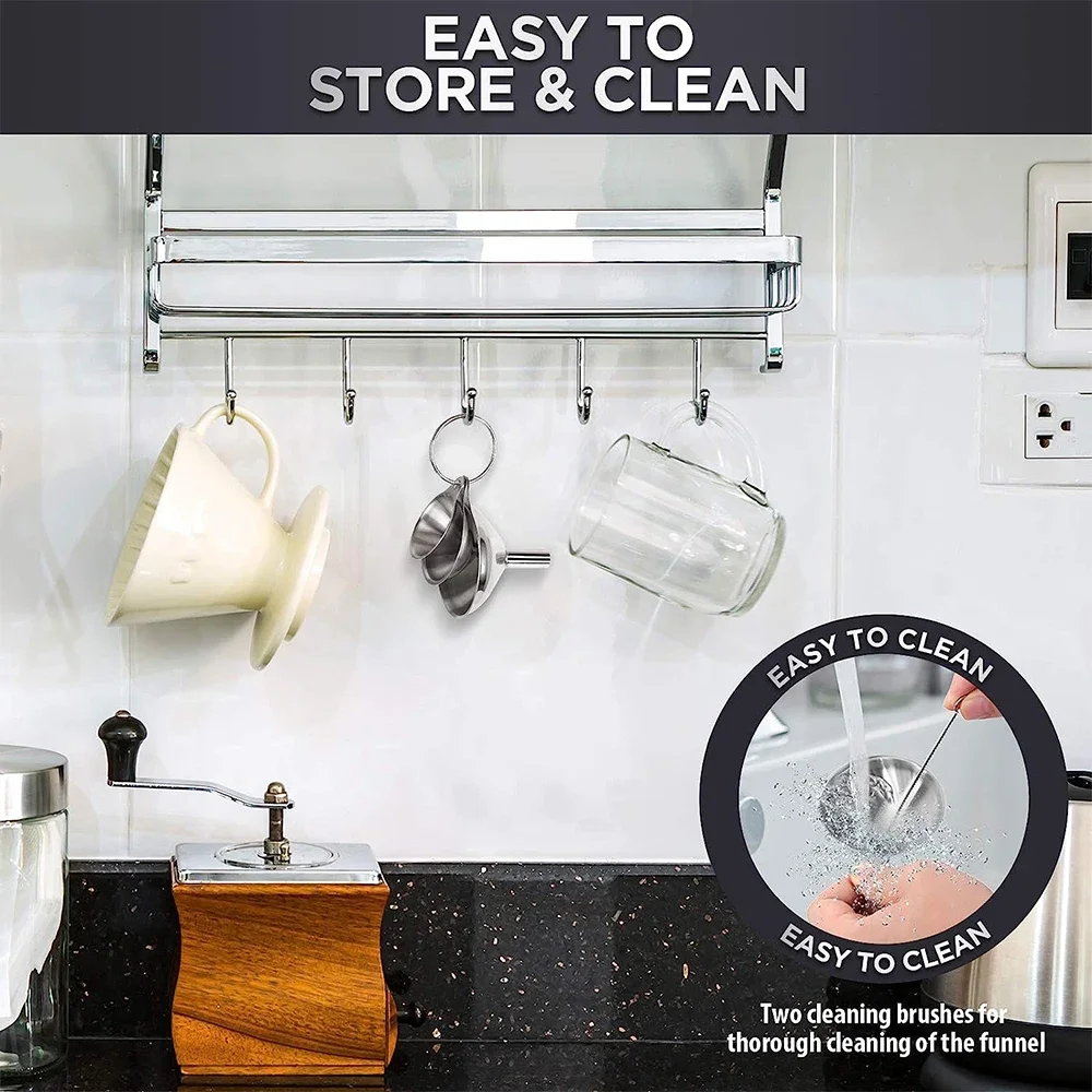 3Pcs Stainless Steel Kitchen F - огляд і ціна Kitchen Handy Gadgets