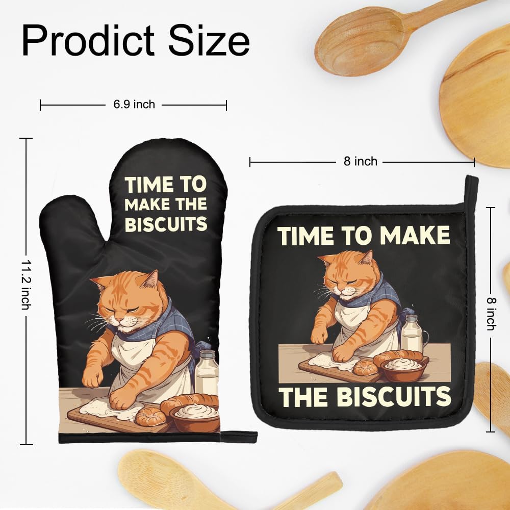 The Biscuits Funny Cat Oven Mi - огляд і ціна Kitchen Gadgets For Mom