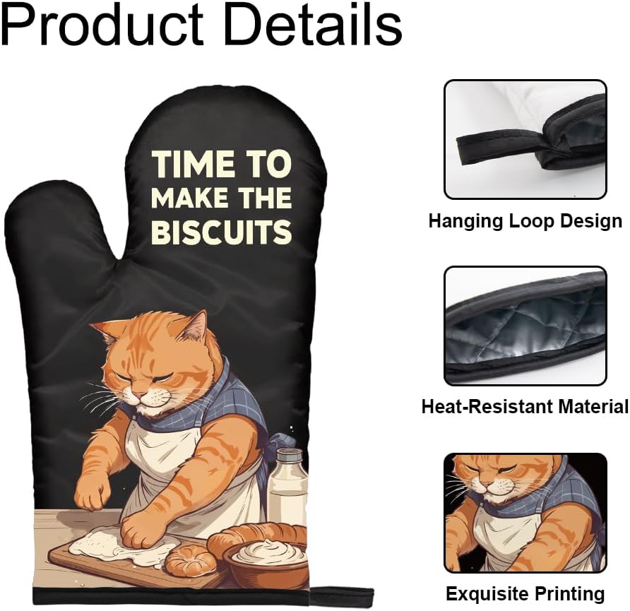 The Biscuits Funny Cat Oven Mi - огляд і ціна Kitchen Gadgets For Mom