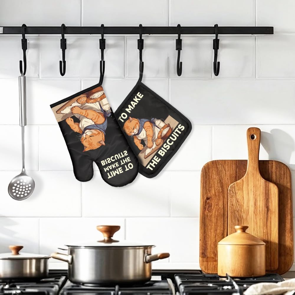 The Biscuits Funny Cat Oven Mi - огляд і ціна Kitchen Gadgets For Mom
