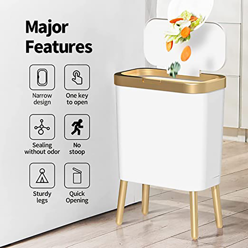 Luxury Large Capacity Trash Ca - огляд і ціна Kitchen Gadgets Luxury