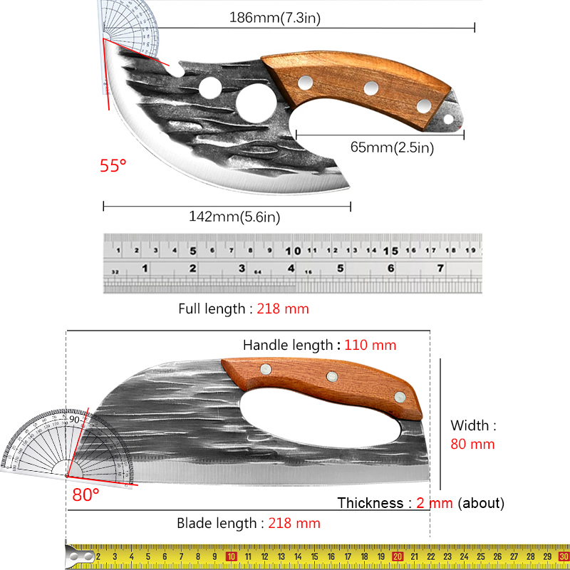Hand Forged Boning Knife Meat  - огляд і ціна Kitchen Hand Gadgets