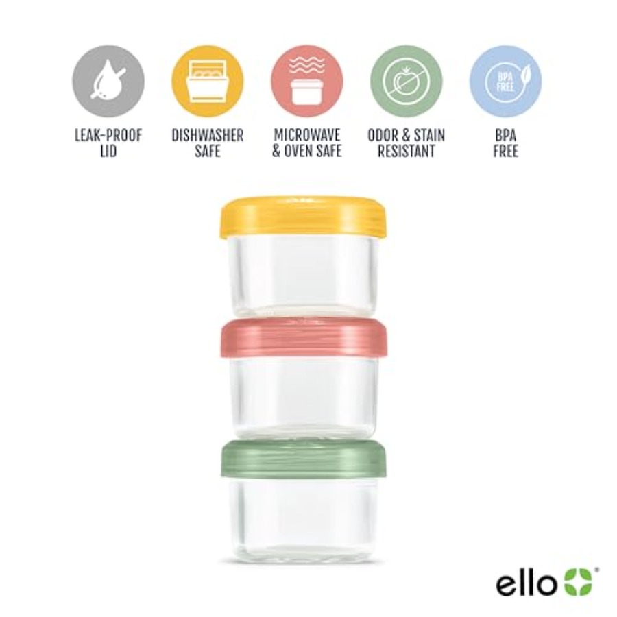 Color Lock Glass Meal Prep Set - огляд і ціна Food Storage Containers