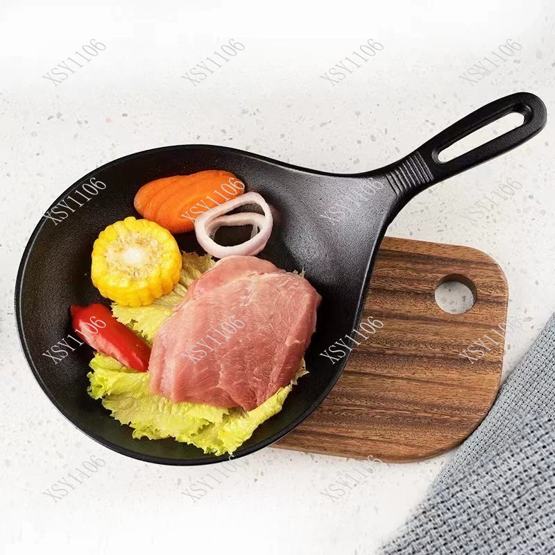 Uncoated Cast Iron Frying Pan  - огляд і ціна Cast Iron Skillet