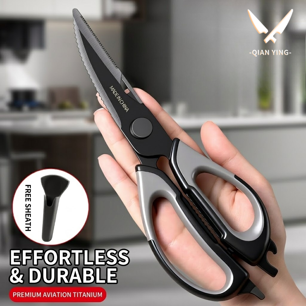 Kitchen scissors Titanium Chic - огляд і ціна Kitchen Handy Gadgets