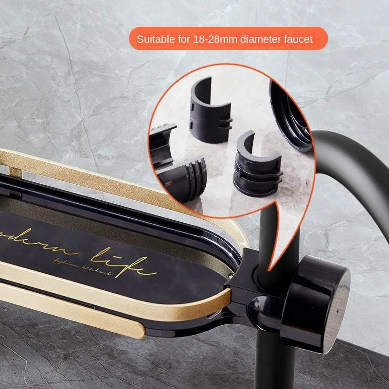 Light Luxury Faucet Storage Ra - огляд і ціна Kitchen Gadgets Luxury