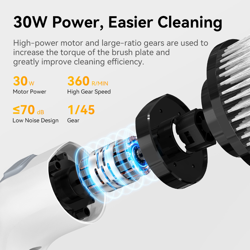Electric Cleaning Brush Cordle - огляд і ціна Kitchen Handy Gadgets