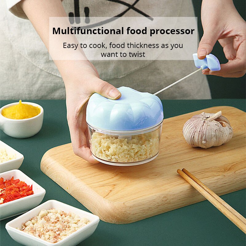 1pc Blue/Pink Manual Garlic Ma - огляд і ціна Kitchen Hand Gadgets