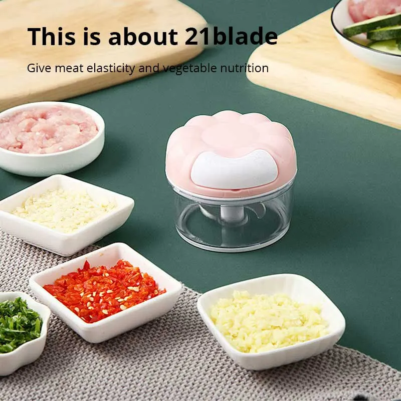 1pc Blue/Pink Manual Garlic Ma - огляд і ціна Kitchen Hand Gadgets