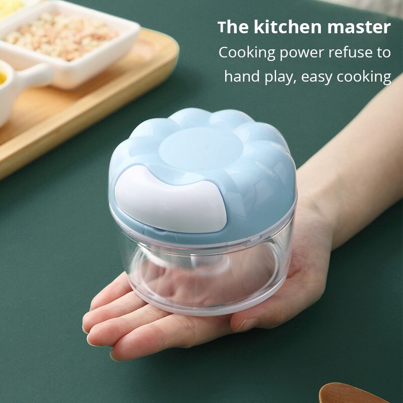 1pc Blue/Pink Manual Garlic Ma - огляд і ціна Kitchen Hand Gadgets