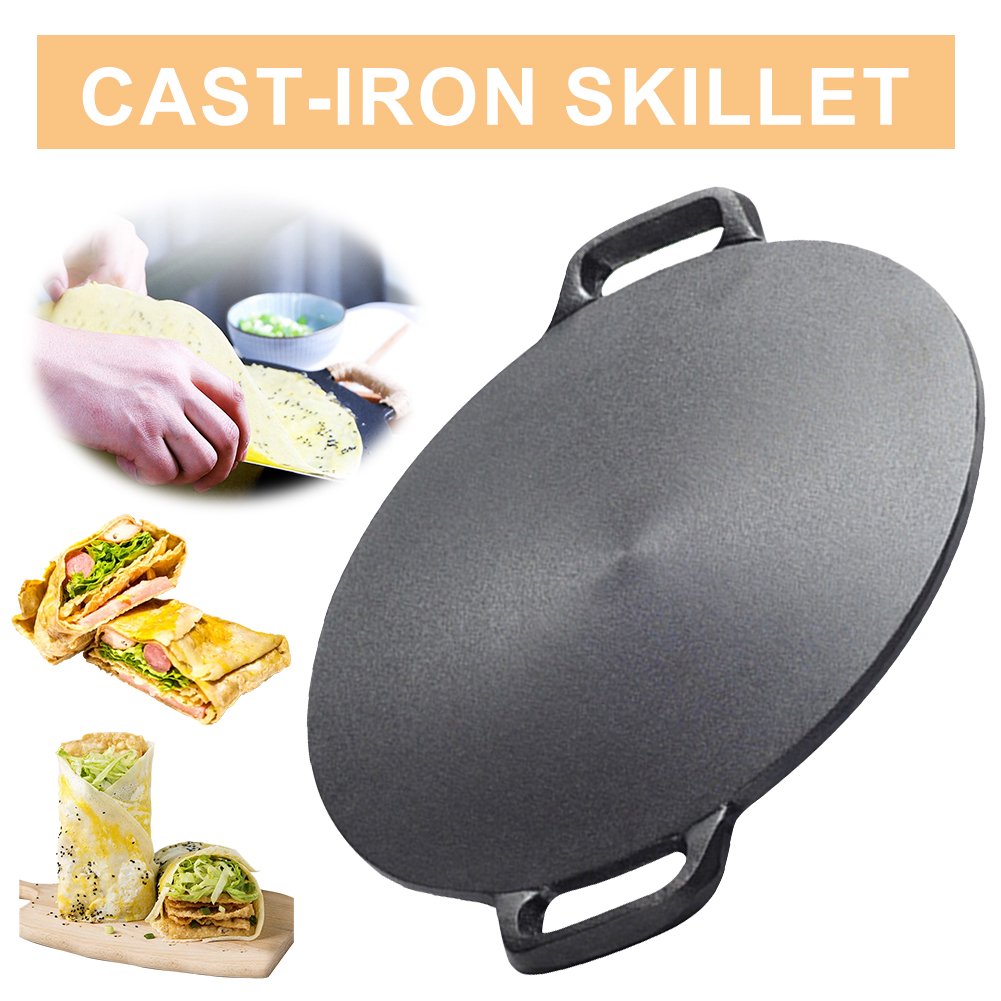 10.2/11/11.8/12.6/13.4 Inch BB - огляд і ціна Cast Iron Skillet