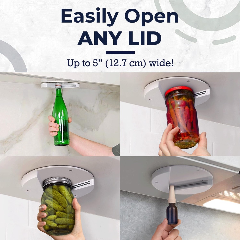 1pc Under Cabinet Jar Openers  - огляд і ціна Kitchen Hand Gadgets