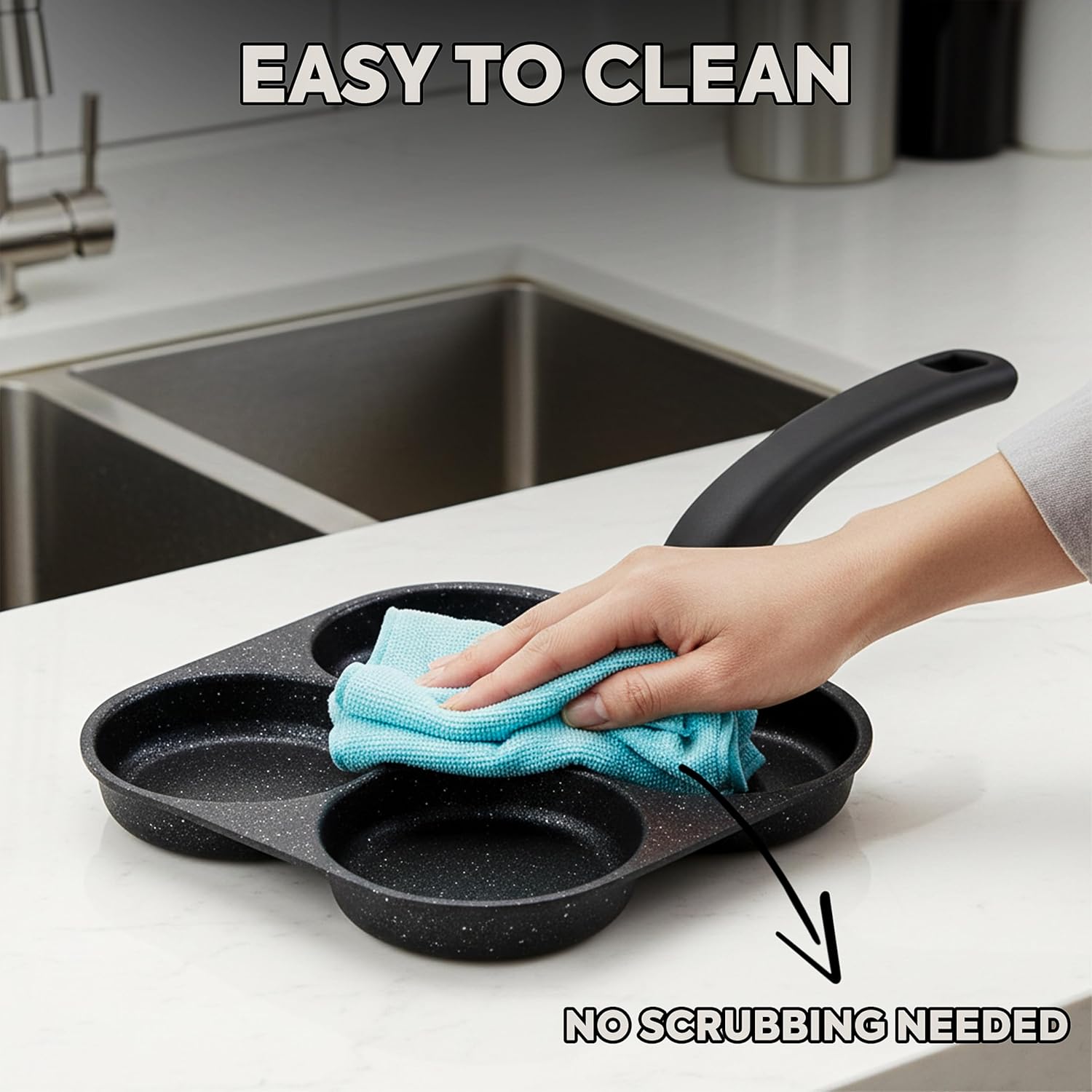 Egg Frying Pan Nonstick Pancak - огляд і ціна Cast Iron Skillet